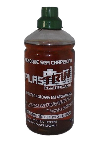 Aditivo Plastificante Plastrin 1 litro